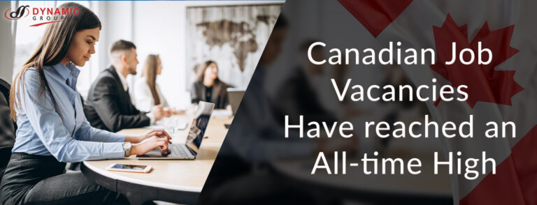 Canadian Job Vacancies Have reached an All-time High