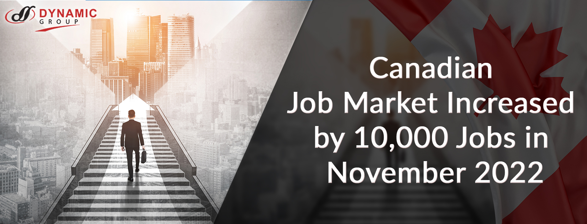 Canadian Job Market Increased by 10,000 Jobs in November 2022