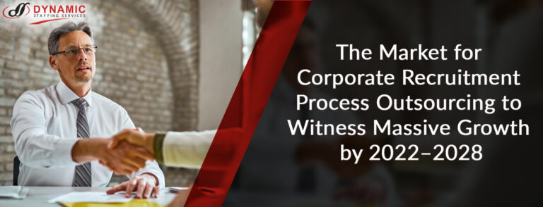 The Market for Corporate Recruitment Process Outsourcing to Witness Massive Growth by 2022–2028