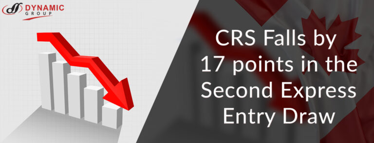 CRS Falls by 17 points in the Second Express Entry Draw  