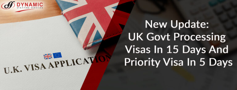 New Update: UK Govt Processing Visas In 15 Days And Priority Visa In 5 Days