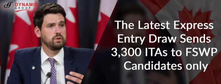 The Latest Express Entry Draw Sends 3,300 ITAs to FSWP Candidates Only