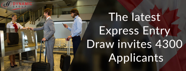 The latest Express Entry Draw invites 4300 Applicants