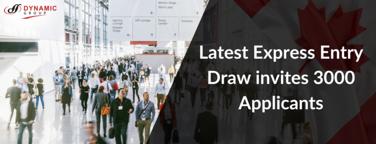 Latest Express Entry Draw invites 3000 Applicants