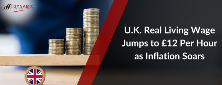 U.K. Real Living Wage Jumps to £12 Per Hour as Inflation Soars