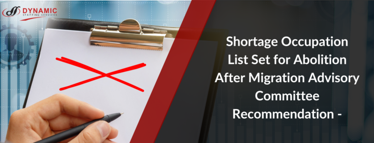 Shortage Occupation List Set for Abolition After Migration Advisory Committee Recommendation