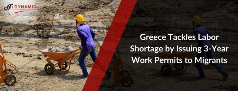 Greece Tackles Labor Shortage by Issuing 3-Year Work Permits to Migrants