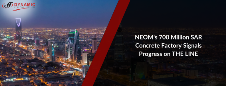 NEOM’s 700 Million SAR Concrete Factory Signals Progress on THE LINE
