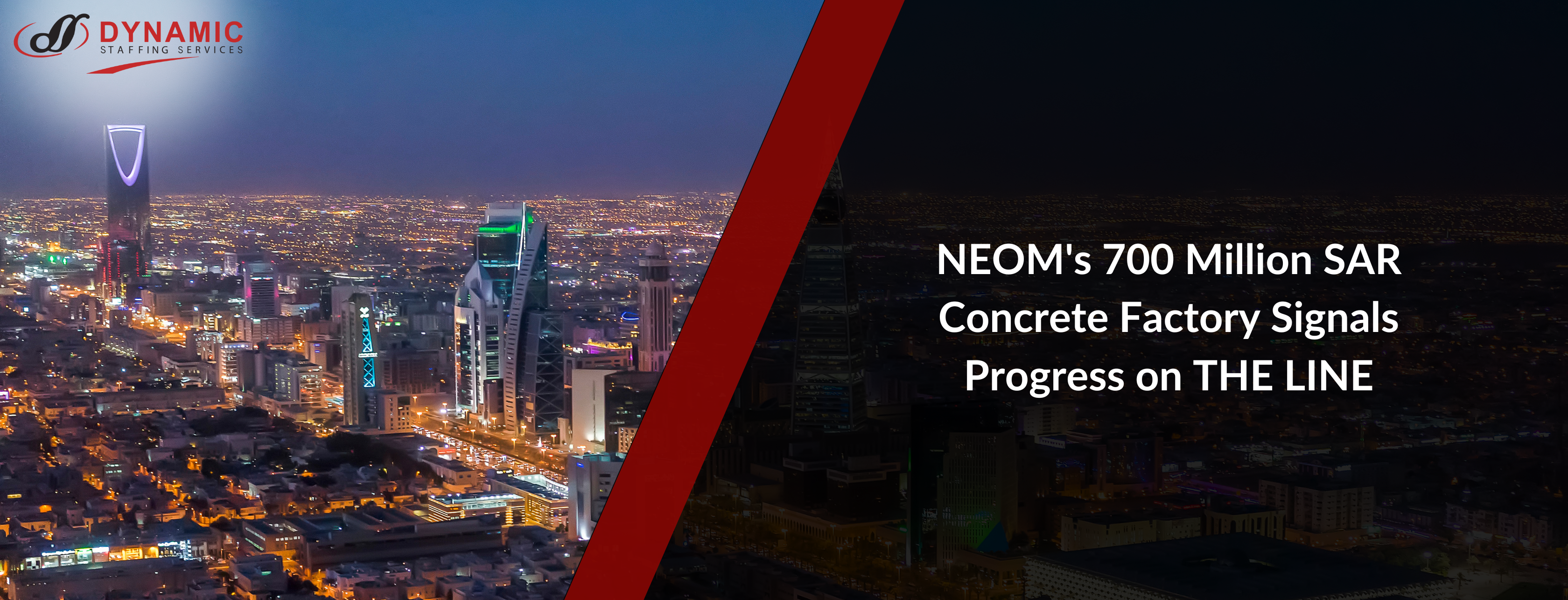 NEOM’s 700 Million SAR Concrete Factory Signals Progress on THE LINE