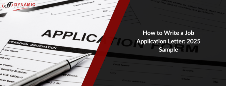 How to Write a Job Application Letter: 2025 Sample