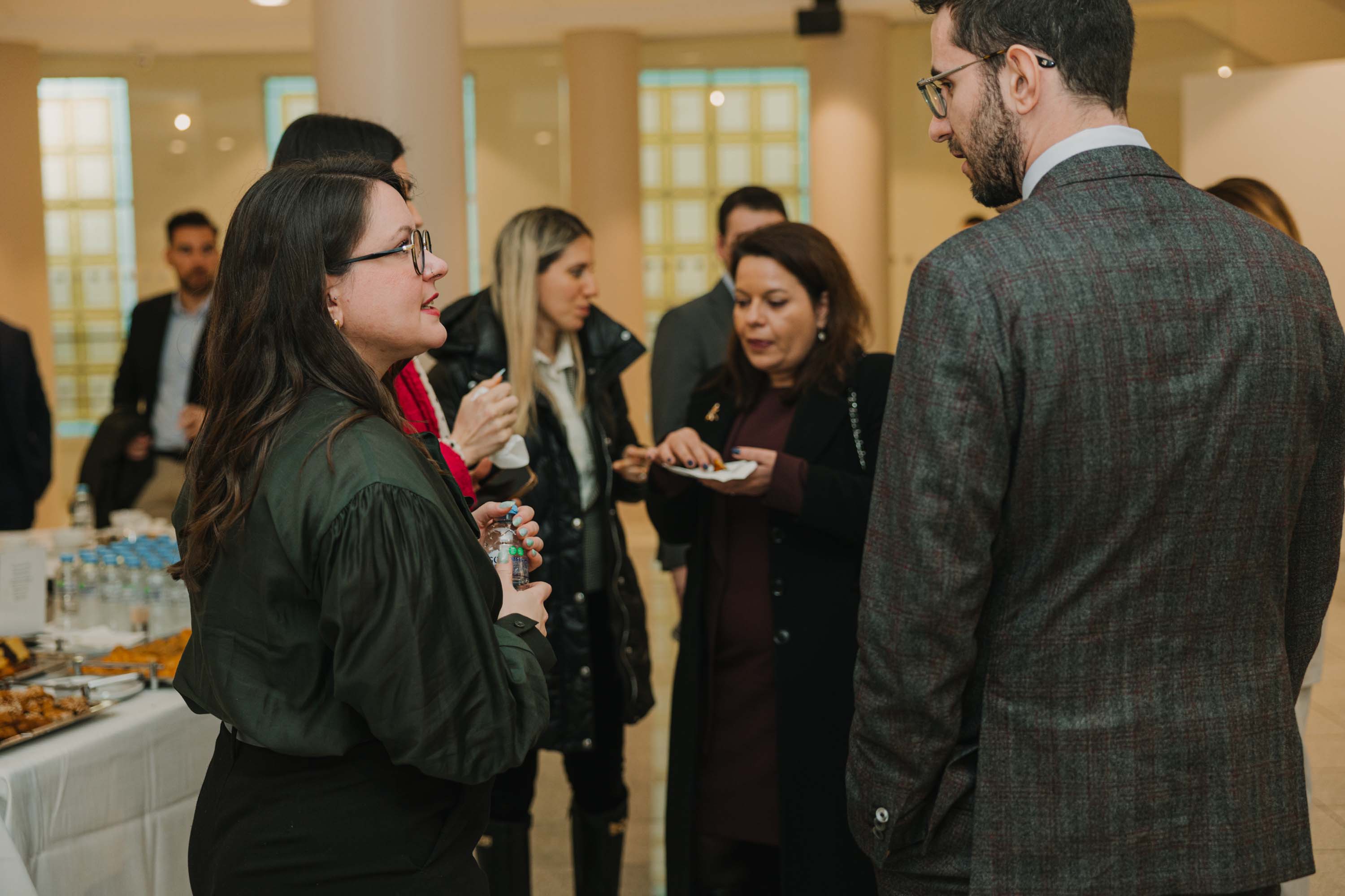 Networking at the event