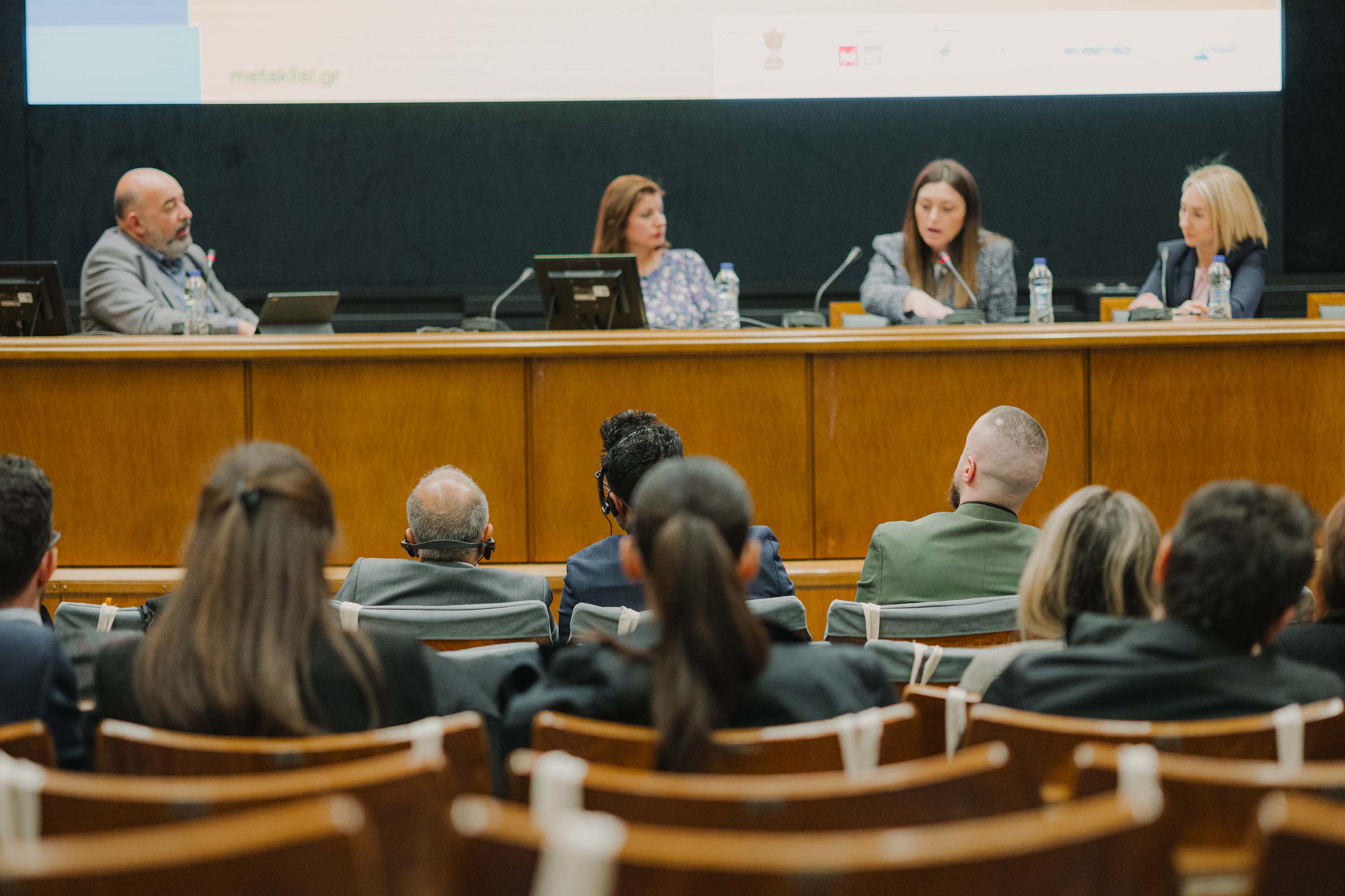 Panelists in discussion