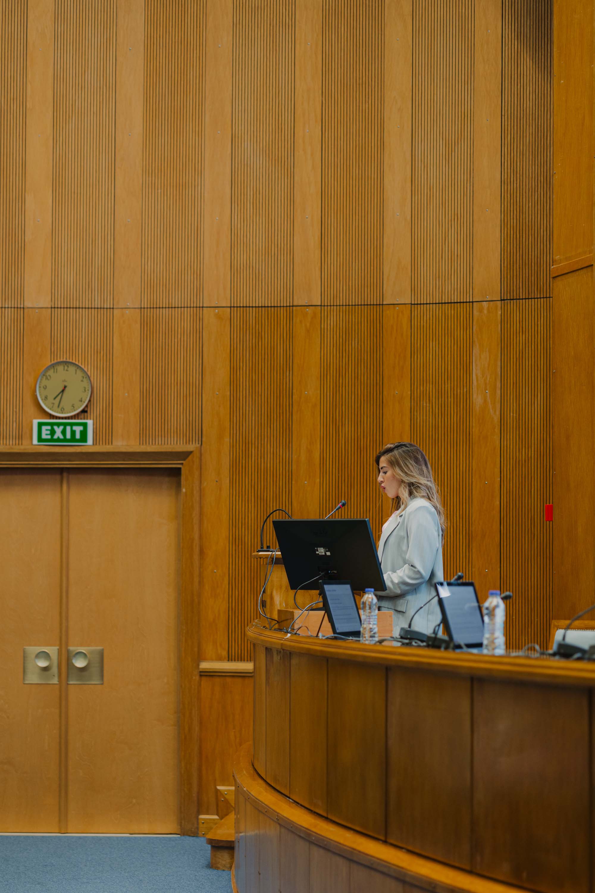 Speaker presenting